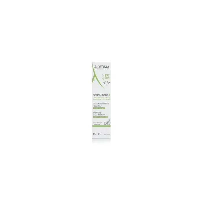 DERMALIBOUR+ CICA BAUME LEVRES 15ML A-DERMA