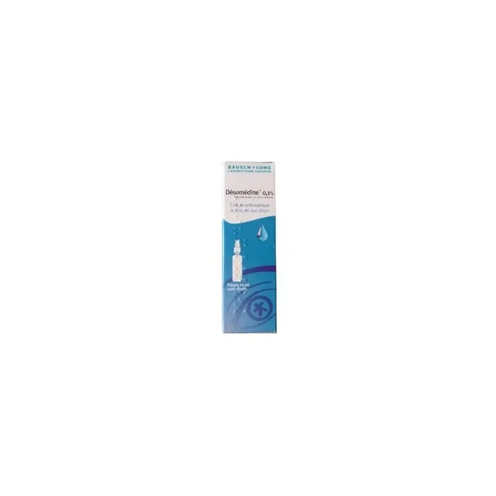 DESOMEDINE 0.1% COLLYRE ANTISEPTIQUE 10ML BAUSCH & LOMB