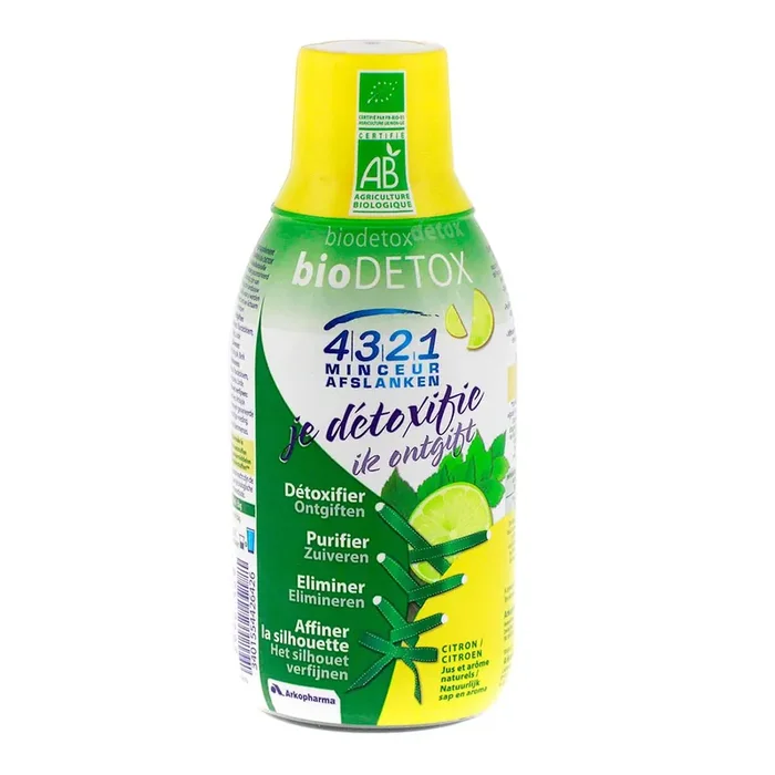 Détox 4321 minceur bio citron 280ml