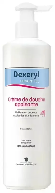 Dexeryl Crème Douche Apaisante Peaux Sèches 500 ml