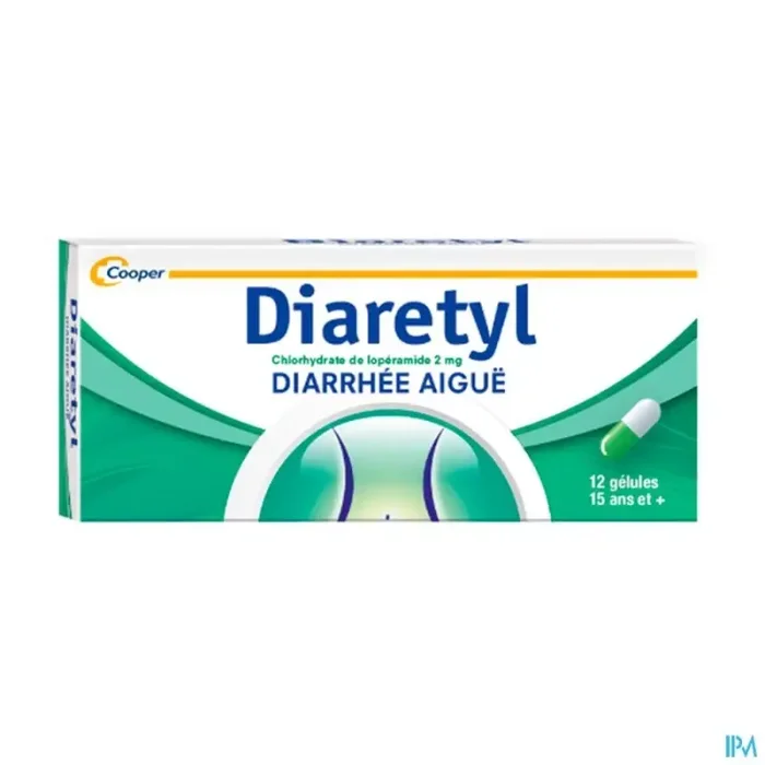 Diaretyl 2mg gélule 12