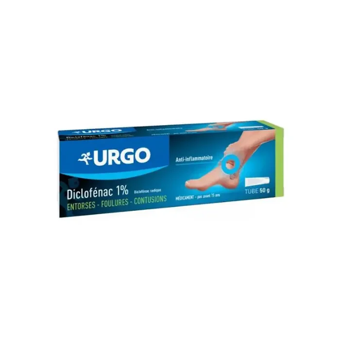 Diclofenac Urgo 1 % gel 50gr