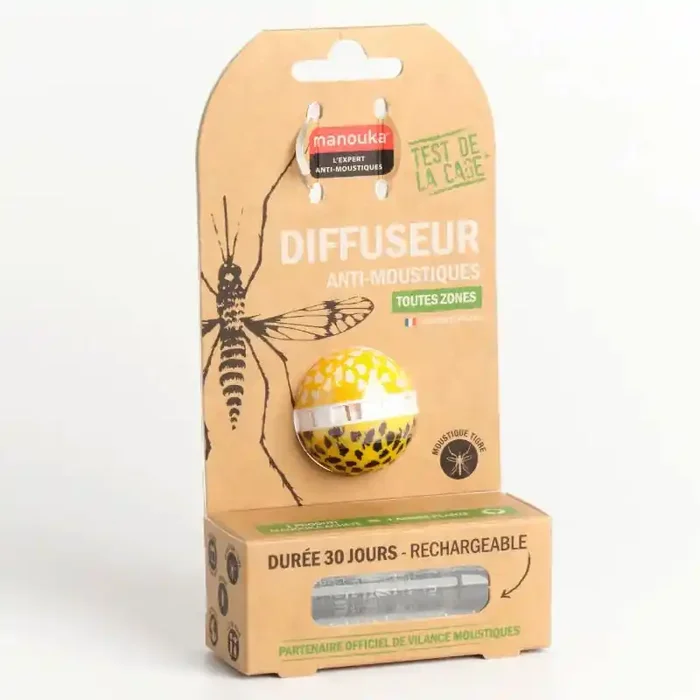 DIFFUSEUR ANTI MOUSTIQUES TOUTES ZONES MODELE PANTHERE MANOUKA