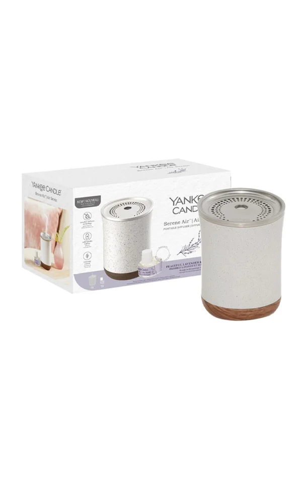 Diffuseur d’ambiance et recharge – Lavande & sel de mer