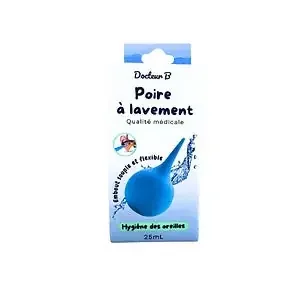 Docteur B poire de lavement hygiène des oreilles
