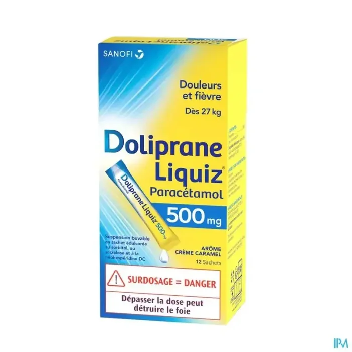 Doliprane liquiz 500mg