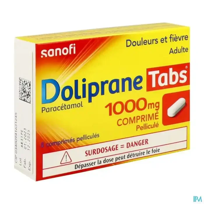 Dolipranetabs 1000mg comprimé