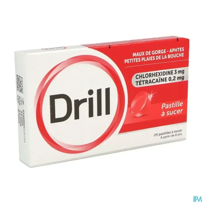Drill classique pastille à sucer 24