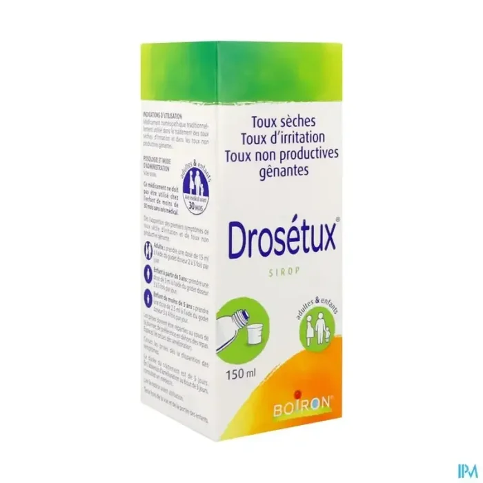 Drosetux sirop 150ml avec gobelet doseur