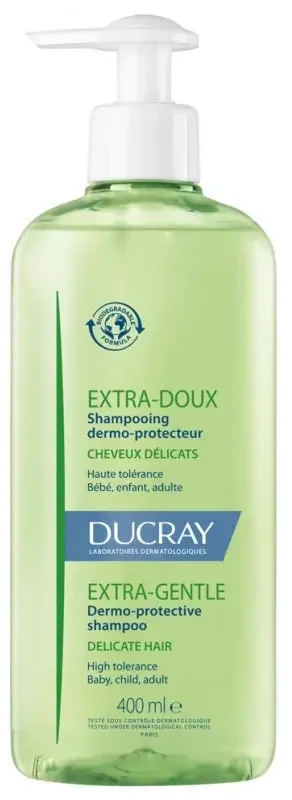 Ducray Extra Doux – Shampoing Dermo-Protecteur Pompe – 400 ml