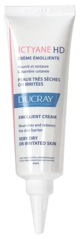 Ducray Ictyane Hd Crème Émolliente Nutritive Peaux Trèsèches ou Irritées 50 ml