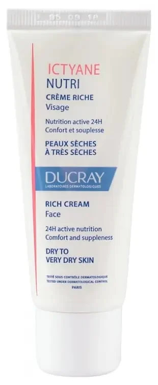 Ducray Ictyane Nutri – Crème Jour Riche Nutritive Visage 40 ml