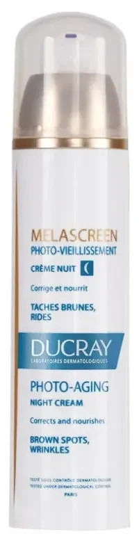 Ducray Melascreen Photo-Vieillissement – Crème Nuit Anti-Taches 50 ml
