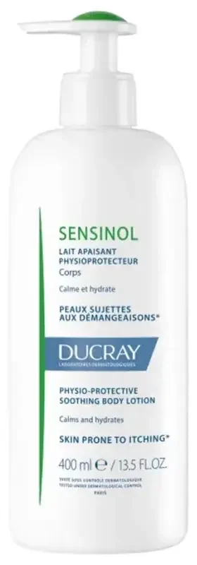Ducray Sensinol Lait Apaisant Physioprotecteur Peaux Sujettes Aux Démangeaisons 400 ml
