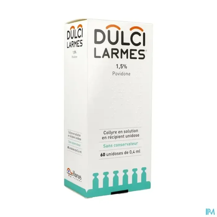 Dulcilarmes 1.5% collyre solution unidose 0ml4 60