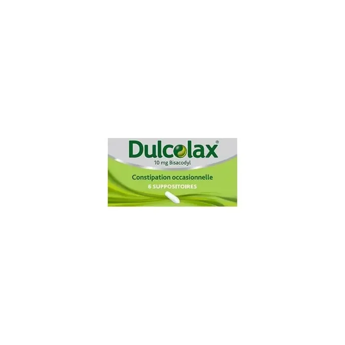 Dulcolax 10mg 6 suppositoires