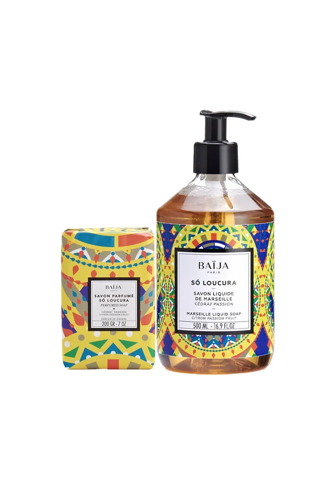 Duo de savons liquides & solides So Loucura – 200 g & 500 ml
