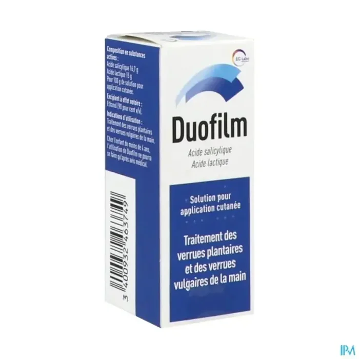 Duofilm solution pour application locale 15ml