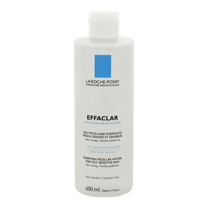 Eau micellaire 400 mL peau grasse et sensible Effaclar La Roche Posay