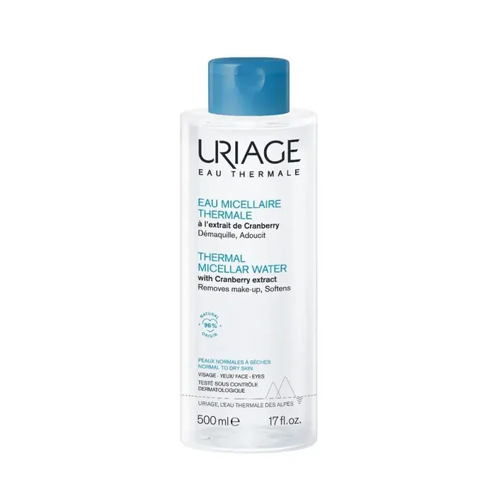 EAU MICELLAIRE à l‘ extrait de CRANBERRY 500ML URIAGE