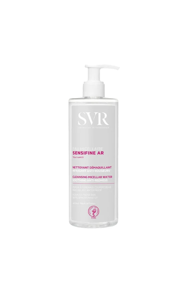 Eau micellaire apaisante anti-rougeurs – Sensifine AR