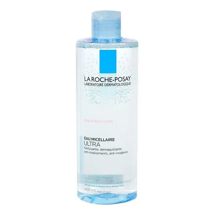 Eau micellaire peau réactive anti-rougeurs La Roche Posay 400 mL