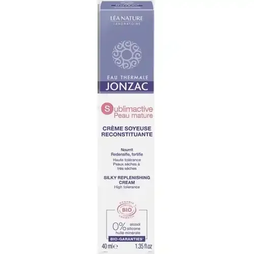 EAU thermal JONZAC SUBLIMACTIVE PEAU MATURE Crème Soyeuse Reconstituante – 40ml