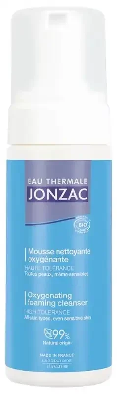 Eau Thermale Jonzac Mousse Nettoyante Oxygénante Toutes Peaux Bio 150 ml