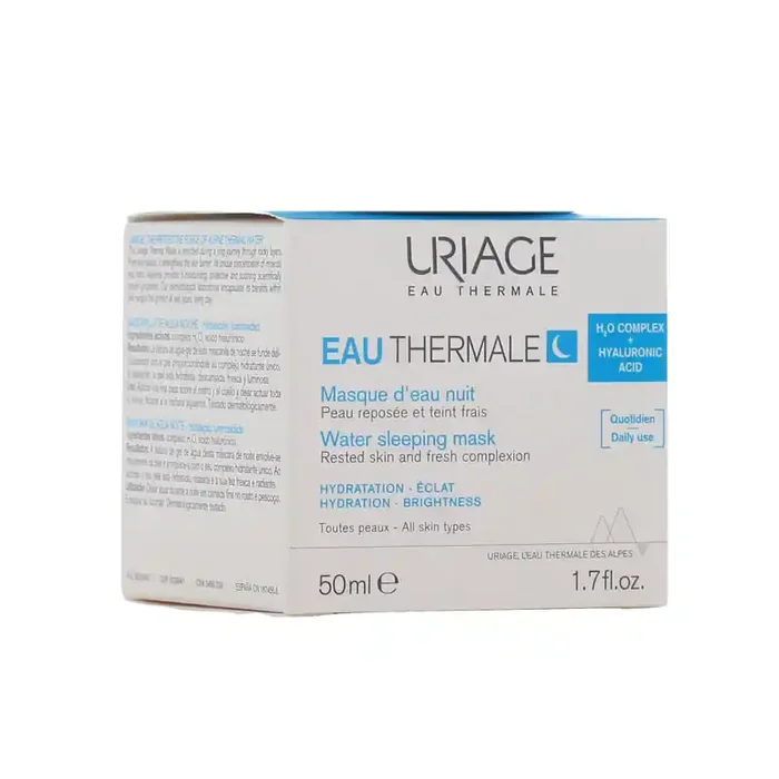 EAU THERMALE MASQUE D‘EAU NUIT VISAGE 50ML URIAGE