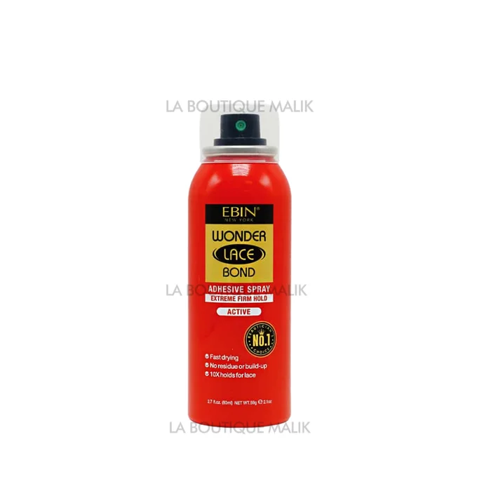 EBIN WONDER LACE BOND ≡ Adhesive spray extreme firm hold Active