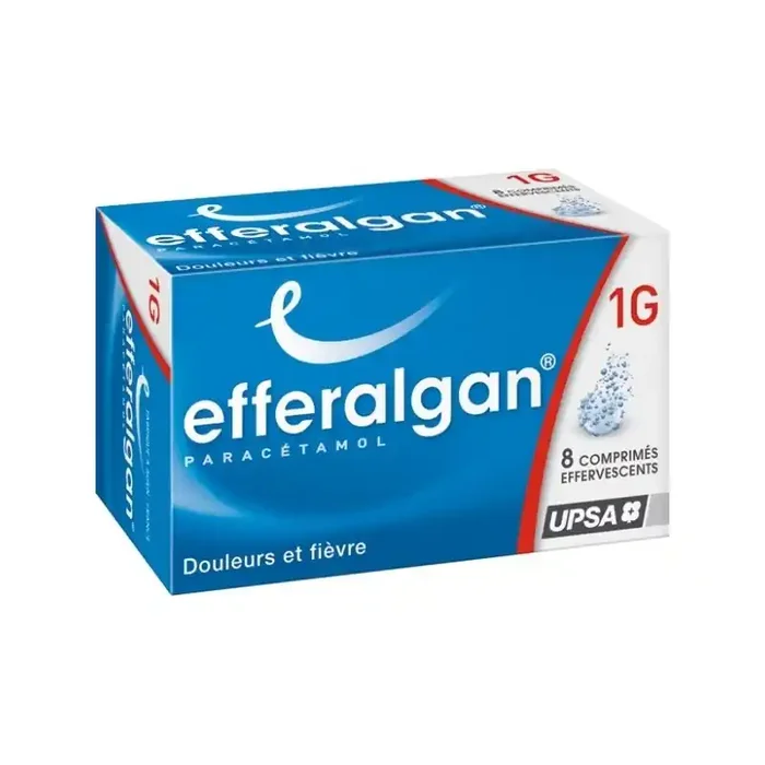 Efferalgan 1gr 8 comprimes effervescents