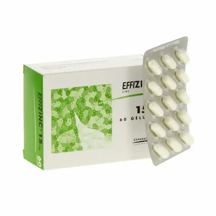 EFFIZINC 15MG 60 GELULES EXPANSCIENCE