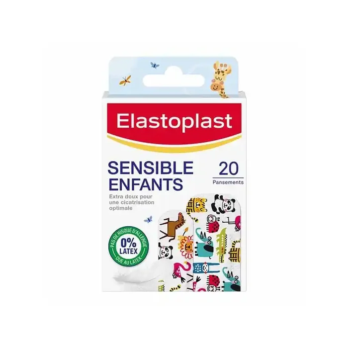 Elastoplast Sensible Enfants 20 pansements