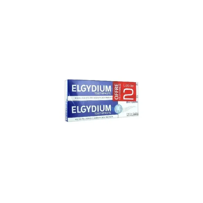 Elgydium Blancheur Lot de 2 x 75 ml