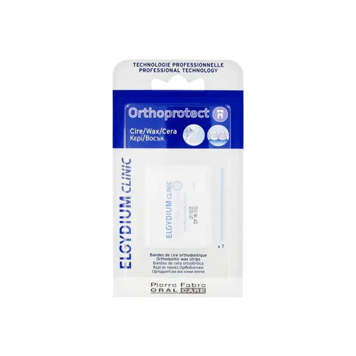 Elgydium Clinic orthoprotect 7 bandes de cire