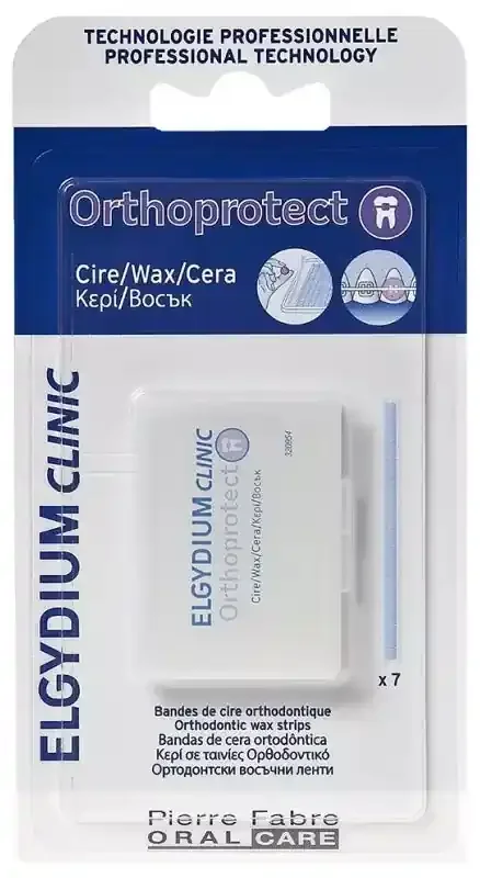 Elgydium Clinic Orthoprotect – Cire Orthodontique de Protection 1 U