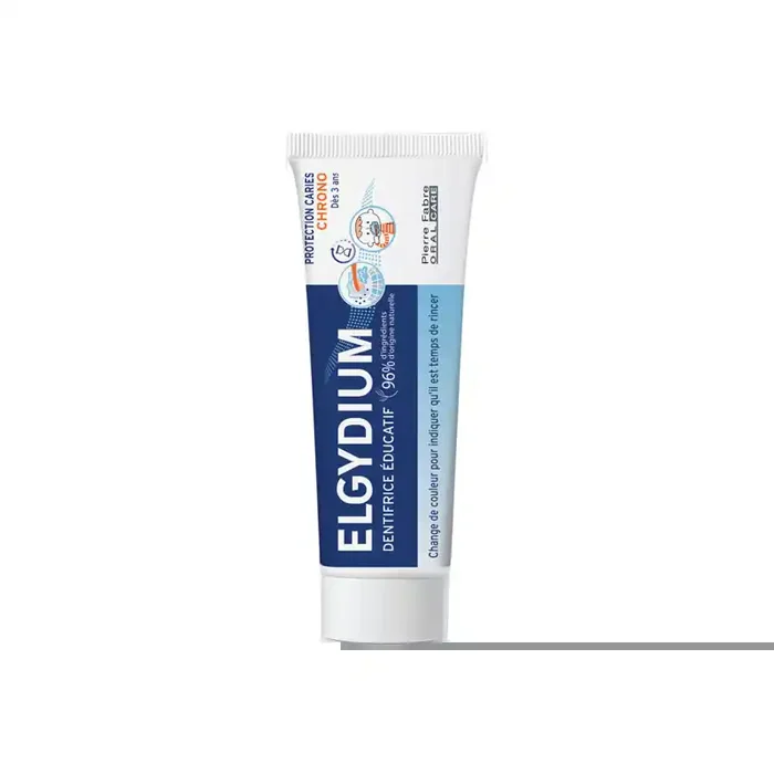 Elgydium dentifrice educatif chrono timer kid 50ml