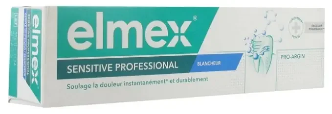 Elmex Dentifrices Sensitive Professional Blancheur 75 ml