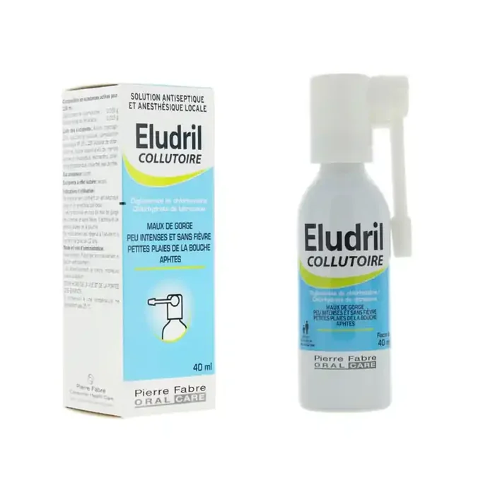 ELUDRIL COLLUTOIRE 40ML PIERRE FABRE ORAL CARE