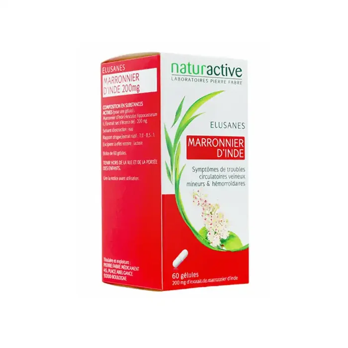 ELUSANES MARRONNIER D‘INDE 60 GELULES NATURACTIVE