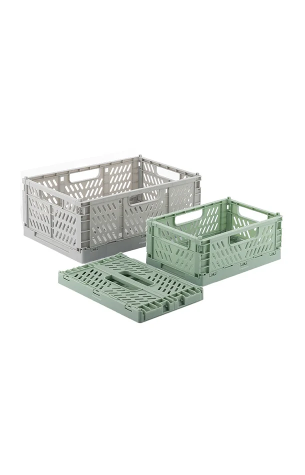 Ensemble de boîtes de rangement pliables – 3 unités