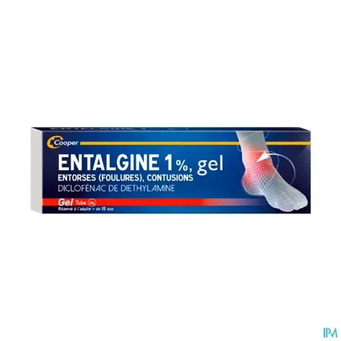 Entalgine 1% gel 50g
