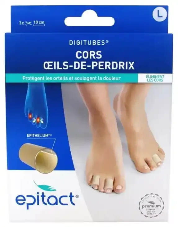 Epitact Digitubes 3 x 10 cm m – Taille L