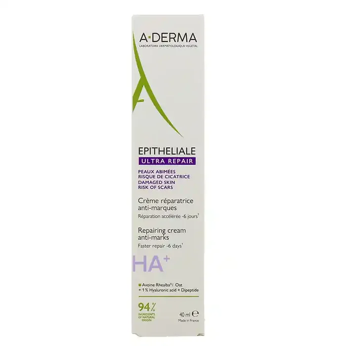 EPITHELIALE ULTRA REPAIR HA+ CREME REPARATRICE ANTI MARQUES 40ML A-DERMA