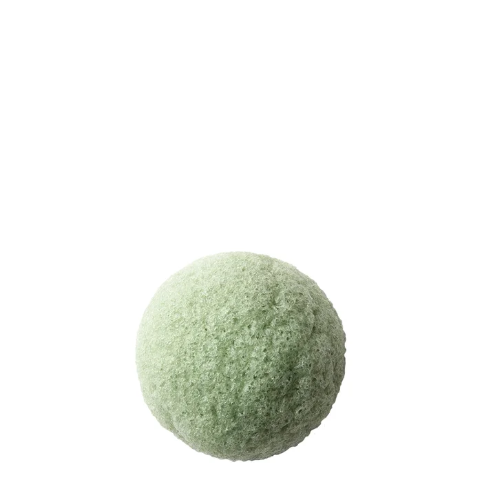 Eponge Konjac au Thé Vert – Douce & Exfoliante