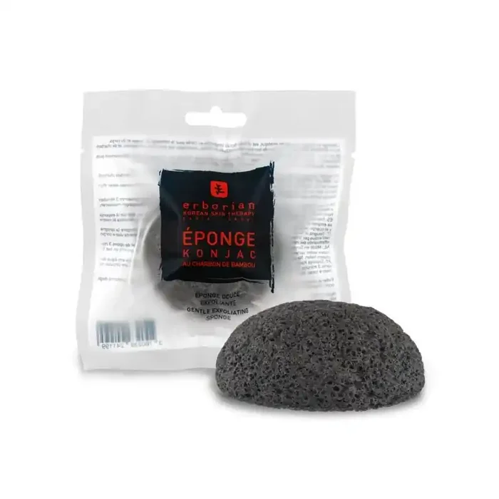 EPONGE KONJAC CHARBON DE BAMBOU ERBORIAN