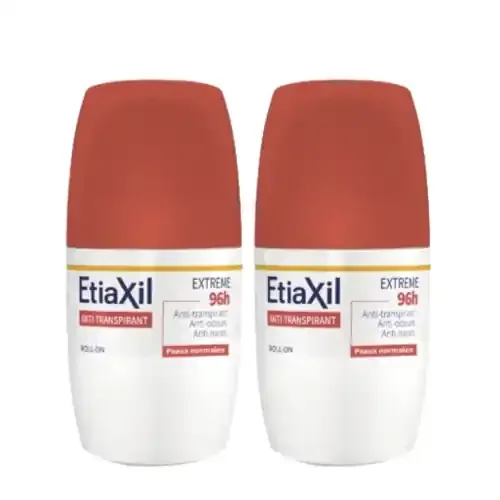 Etiaxil Anti-transpirant Extrême 96h 50mL x2