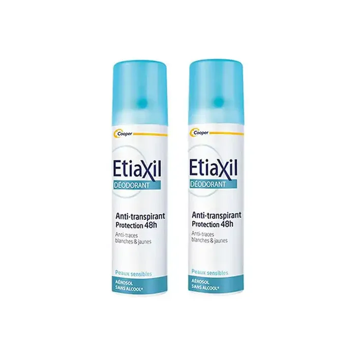 Etiaxil deodorant anti-transpirant 48h aerosol 2x150ml
