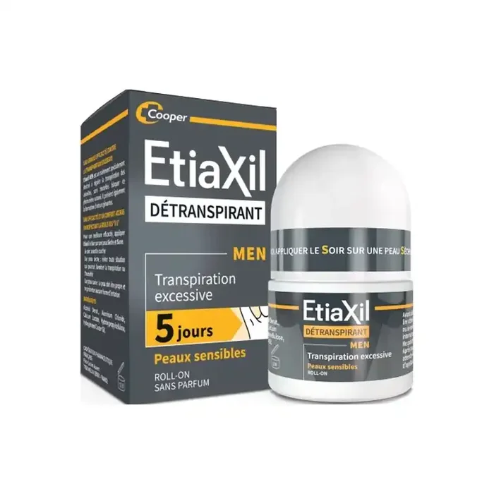 Etiaxil Men detranspirant peaux sensibles lot de 2x15ml