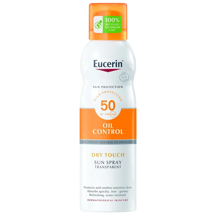 Eucerin Sensitive Protect Spray Solaire Transparent Sec au Toucher 200 ml
